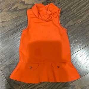 Janie and Jack Sleeveless Dress w/bow